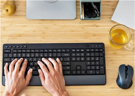 External mouse, keyboards, laptop stands
