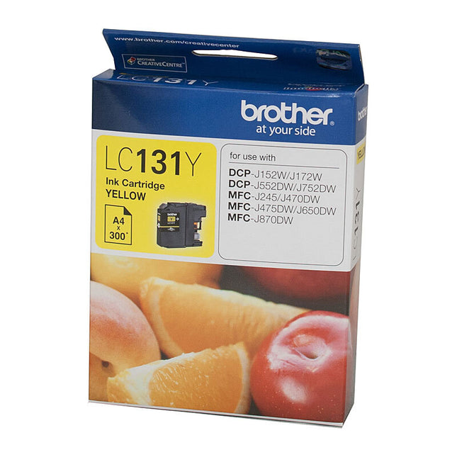 Brother LC131 Yellow Ink Cart | Office Circuit